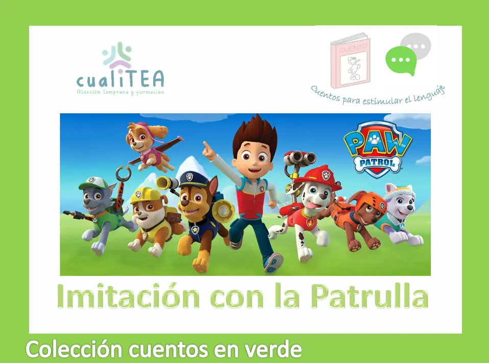 Portada: IMITACIÓN CON LA PATRULLA