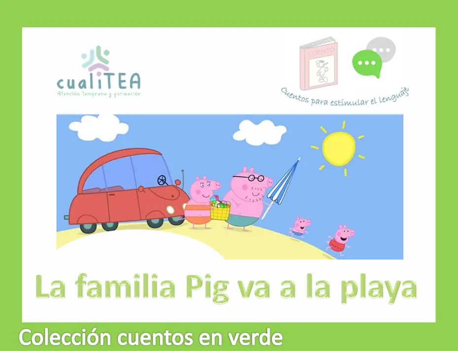 Portada: LA FAMILIA PIG VA A LA PLAYA