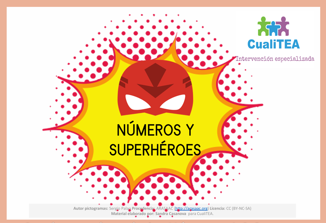 Portada: NÚMEROS Y SUPERHÉROES